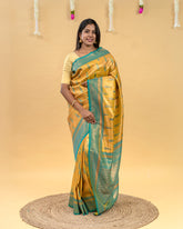 SC3257 - Tissue Meena Butta With Sarowski Work Saree